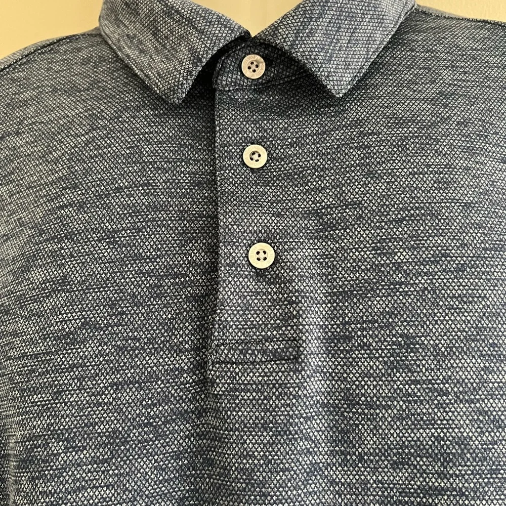 Men’s PGA Tour Blue long Sleeve Polo Shirt Sz: XL MSRP: $70 - Picture 7 of 8